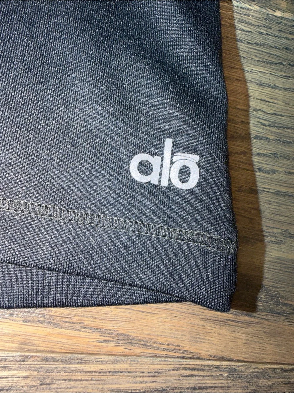 ALO Yoga Black V-Neck Racerback Tank Top